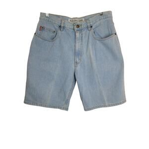 Vintage Bugle Boy Men's Jean Shorts Jorts Dad Jorts Light Wash Size 34W